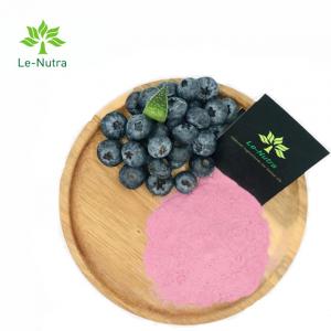 Quality 100% Water Soluble Organic Lyophilized Freeze dried Wild Blueberry Powder wholesale