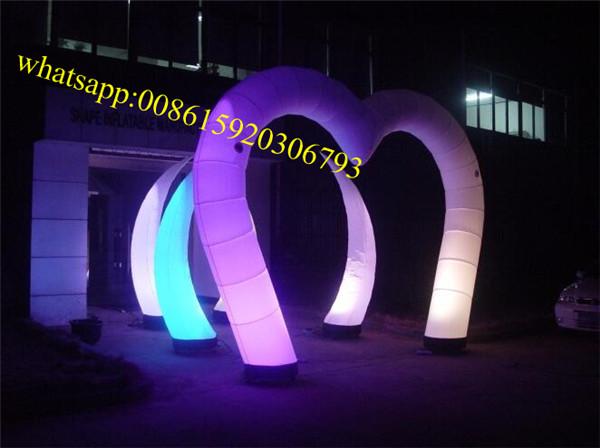 infaltable heart shape balloon , wedding balloon , wedding arch inflatable
