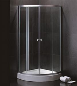 Quality 800 X 800 Quadrant Shower Enclosures And Tray With Magnetic Stripes Ss Sliding Handle wholesale