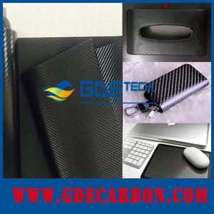 Quality real carbon fiber pu coating leather wholesale