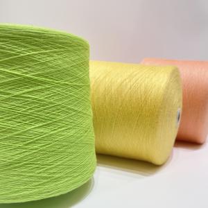 China Rabbit Like Soft Viscose Filament Yarn 28S/2 2/20NM 50%AC30%NY20%PBT 100 Colors on sale