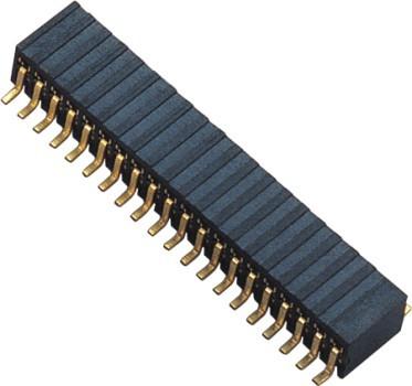 Cheap Dual Side Insert  SMT 20 Pin Female Header Connector Board To  Board H=3.45 for sale