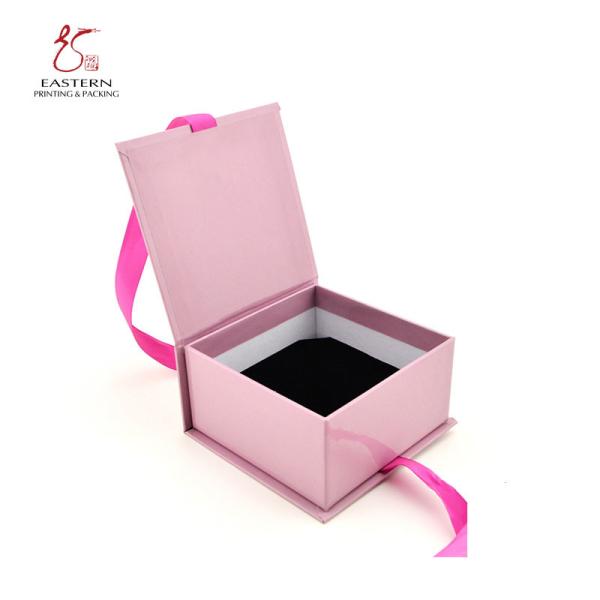 Cute Lovely Bright Color Cardboard Packaging Boxes For Jewelry