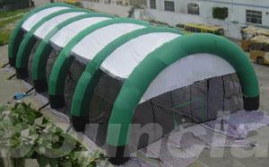 China Constant Air Inflatable Paintball Arena With Durable Nylon For Commercial Use on sale