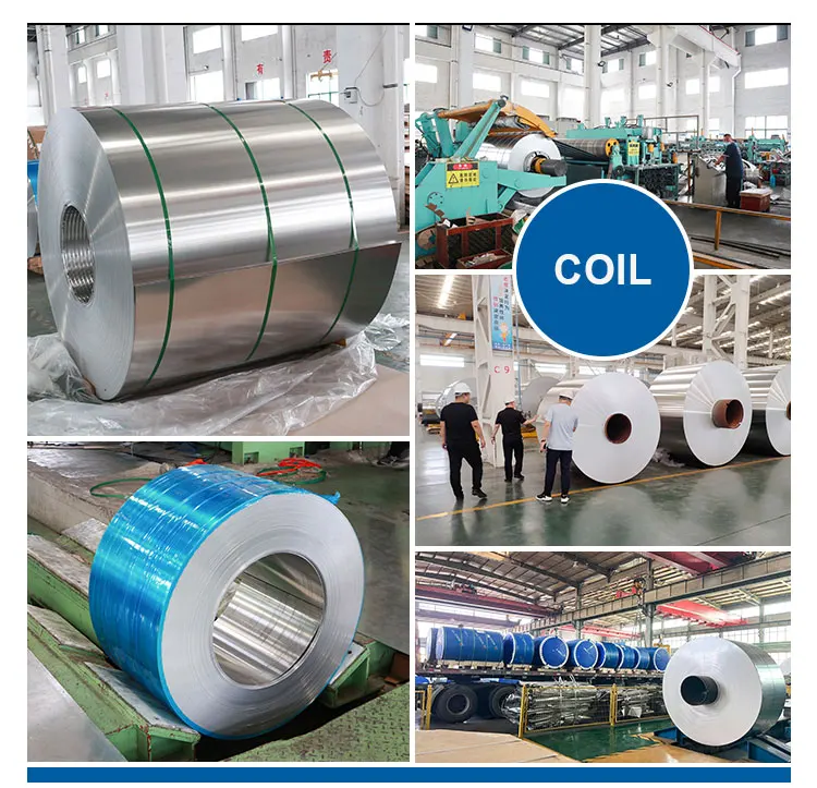 Coated Aluminum Coil Used in Building Construction Lightweight Aluminium Coil for Construction and Design