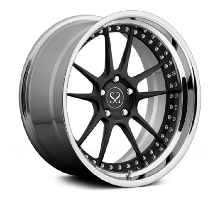 18 19 20 21 22 Inch Polished For GT63 S AMG Wheels 2-pc Forged Aluminum Alloy A6061 T6 Styling Custom Rims