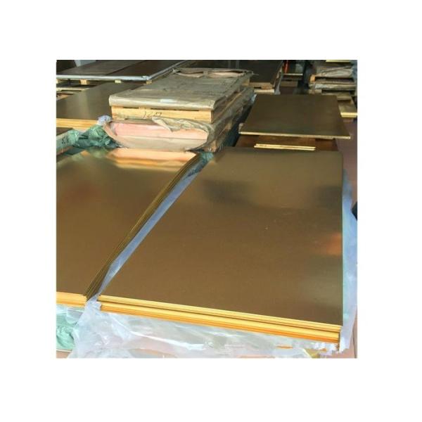 Coil / Foil Brass Sheet Plate H65 C2680 CuZn35 0.2-120mm Solid Brass Sheet