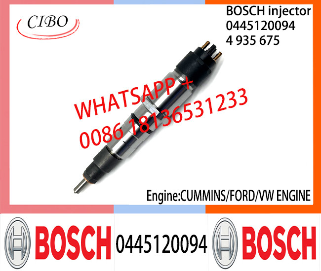BOSCH 0445120094 4935675 Neutral Fuel Injector Assembly 0445120094 4935675 For CUMMINS/FORD/VW
