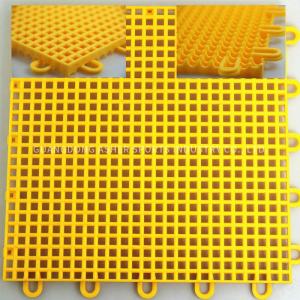 Quality Recyclable PP Interlocking Sports Flooring , Shock Absorbing Sport Court Flooring wholesale