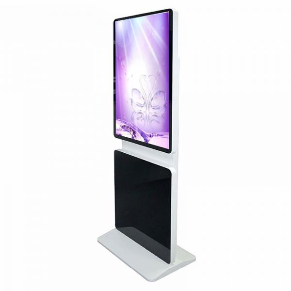 360 Degree Rotating Floor Standing Kiosk With Built In Ventilation System
