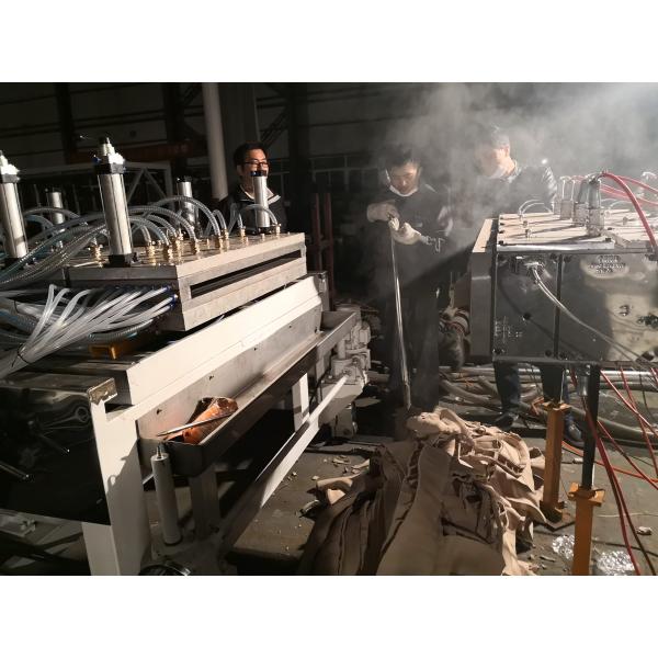 WPC Door Production Line/ PVC Wood and Plastic Composite Door Panel Production Making Machine /WPC Door Extrusion Line Supplier