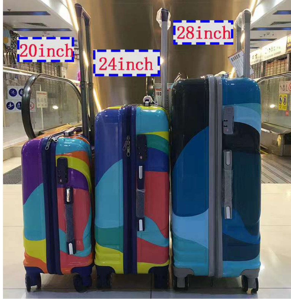New Design Baggage Customize Premium Business Suitcase Travelling Bag With Webbing
