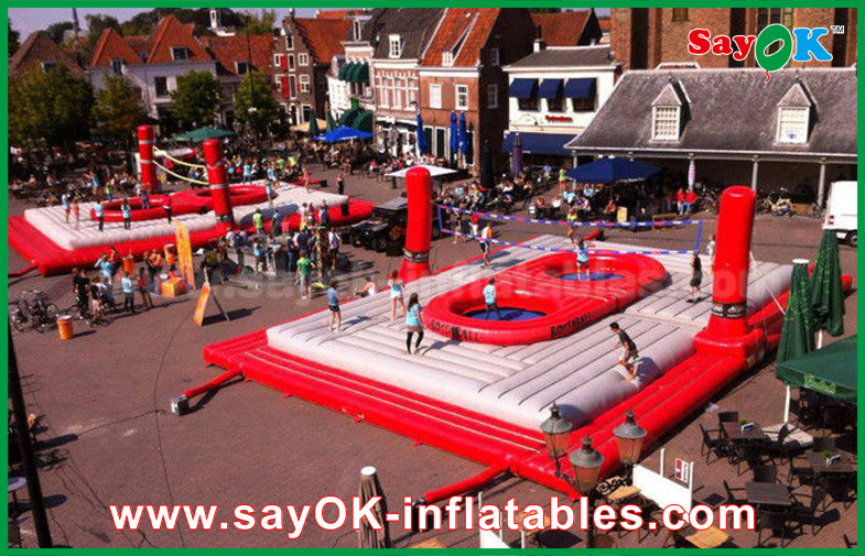 Inflatable Football Toss Game Big Inflatable Sports Games Soccer Football Goal Gate Filed For Advertising