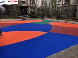 China UV Resistant EPDM Rubber Flooring 2mm Child Safe Outdoor Flooring on sale