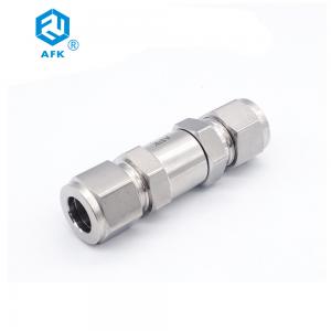 China Pneumatic Air Compressor Check Valve With Female / Male Thread Connector VITON Seat on sale