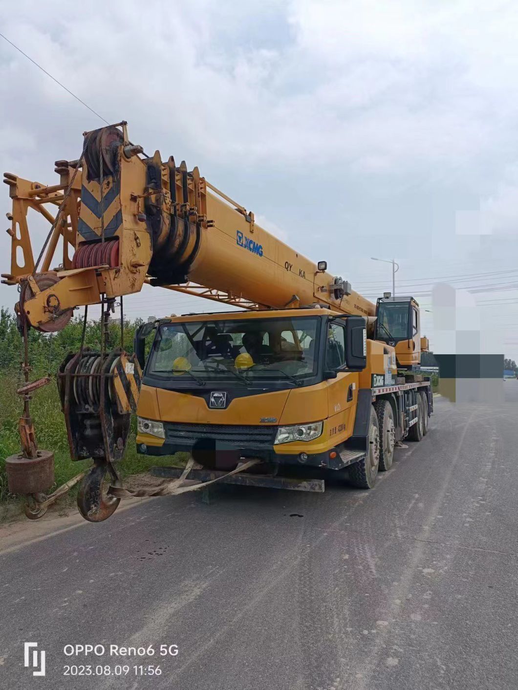 Used Mobile Crane Truck 50 Tons, The Best Condition Price