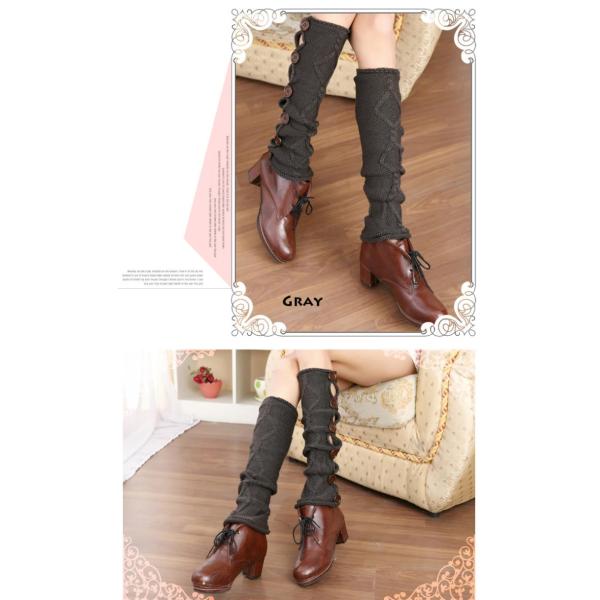 girl deer snowflake jacquard knit boot socks wood feel casual wool acrylic, socks, warmer