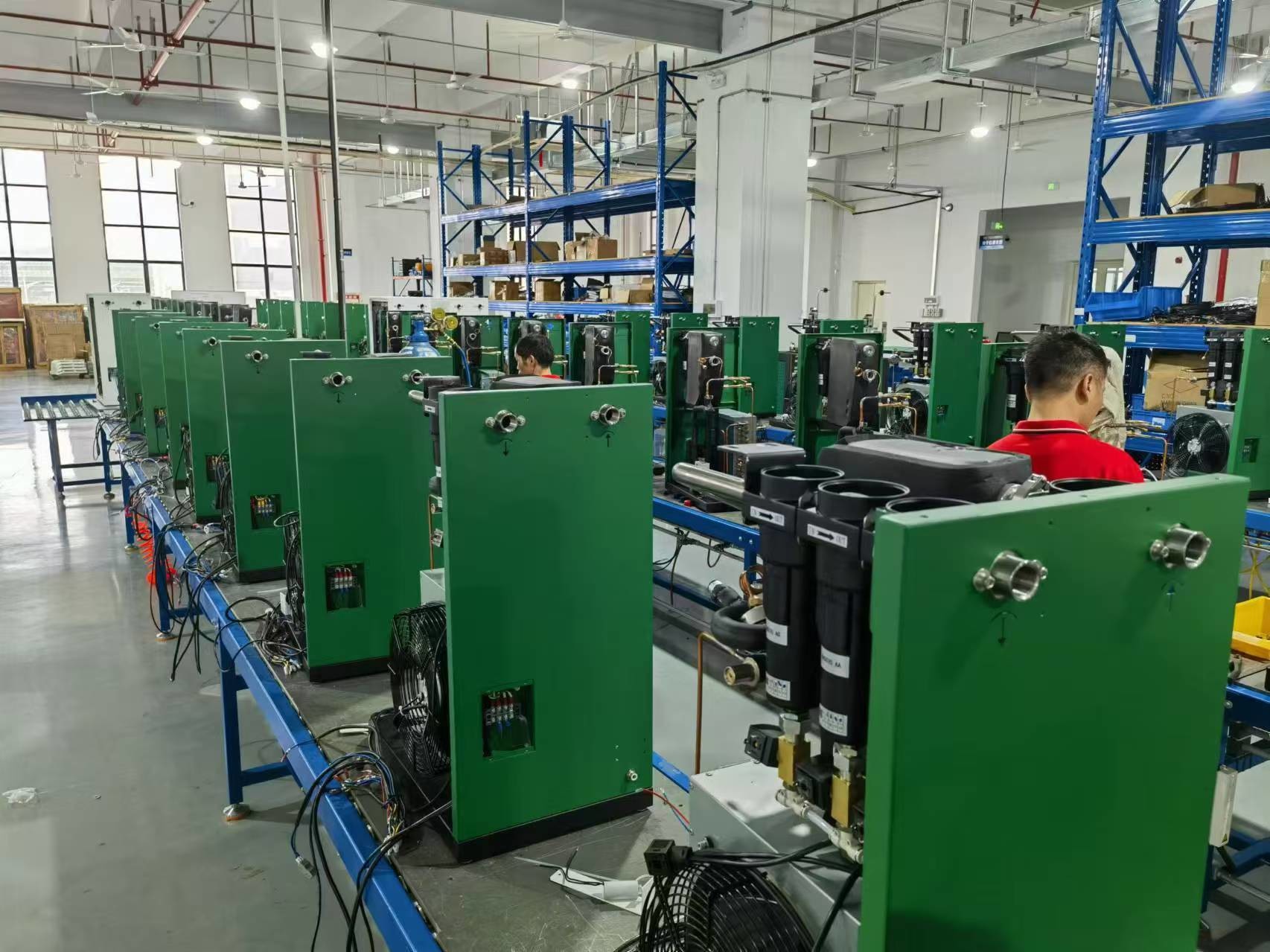 Stable Performance Compressed Air Cooler Dryer with Dew Point 2-10C and Standard Working Pressure 0.7MPa