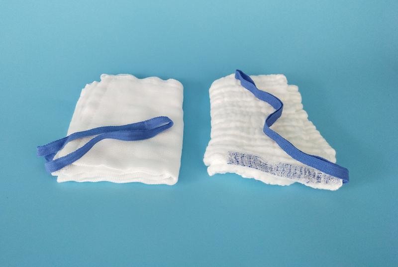 Abdominal Pad Lap Sponge Gauze Pad Non Washed Pre-Washed 45*45CM PLY Sterile Surgical Towel