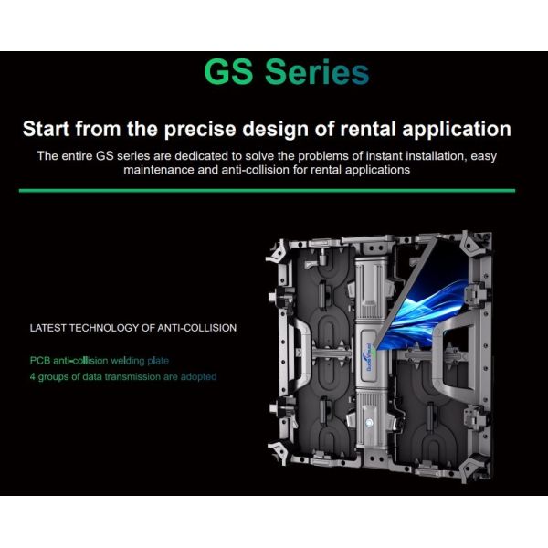 Guide Visual GS Series P3.91 Indoor LED Display | Rental LED Video Wall for Stage Events Corporate Events & Conferences