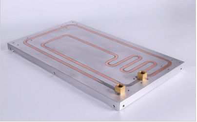 Water Cold Plate Aluminum Heat Sink / Liquid Cooling Cold Plate For Laser
