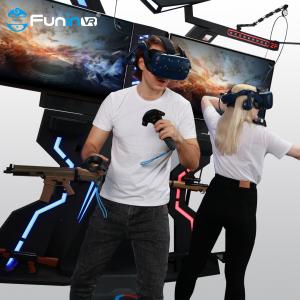 China gaming chair racing simulator virtual gaming cars 9d vr motion platform VR FPS on sale