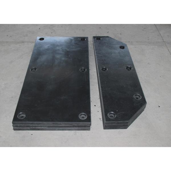 Durable UHMWPE Plastic Corner Pads Marine Fender Board For Dock Construction
