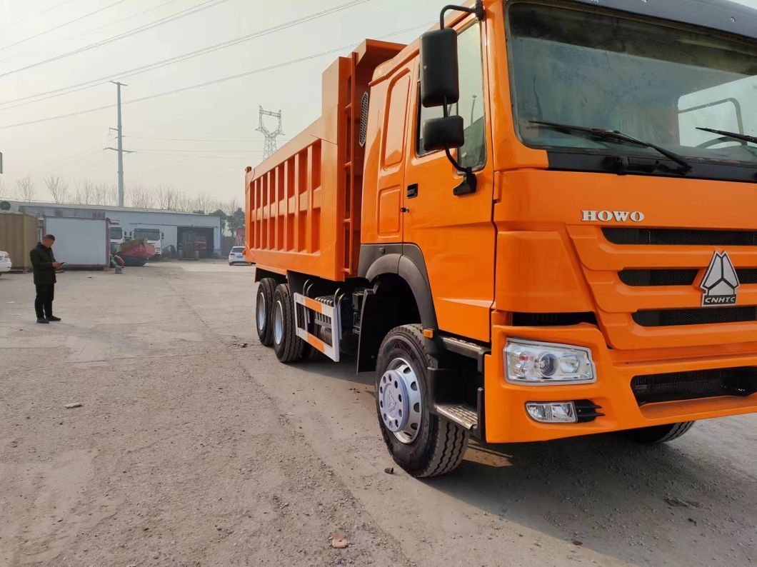 HOWO 6X4 10-Wheel Factory Direct Sale Euro 2 Standard 371HP Dump Truck Diesel Heavy Truck in Good Condition