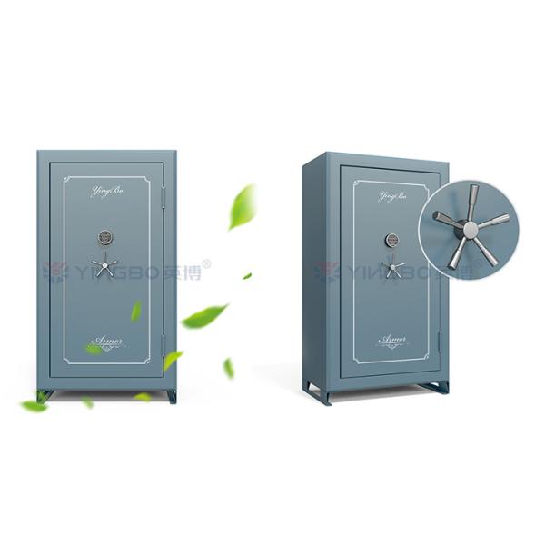 75 Mins Fireproof Rating UL Lock Gun Safes Steel With 36 Guns