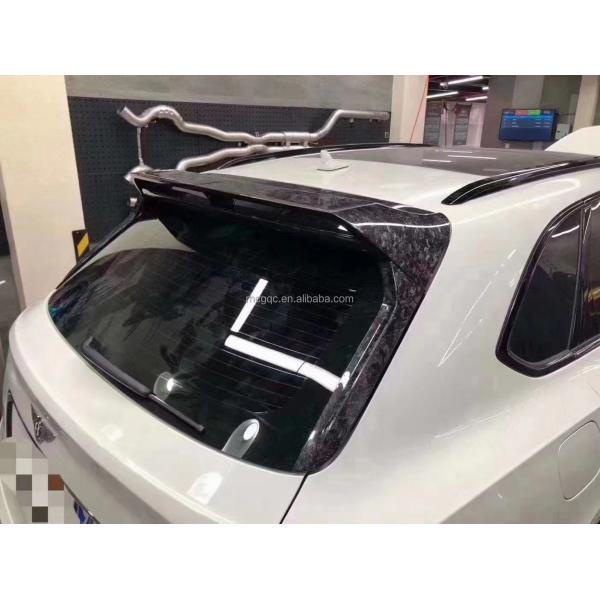 For Bentley Bentayga Carbon Fiber Body Kit Bentayga Upgrades the W12 Style Carbon Fiber Front Lip Diffuser Spoiler