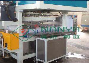 China Recycling Paper Double Roller Egg Carton / Egg Tray Pulp Moulded Machine 1 Year Warranty on sale