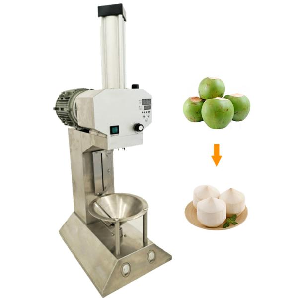 Stainless Steel Automatic Coconut Peeling Machine / Young Coconut Peeling