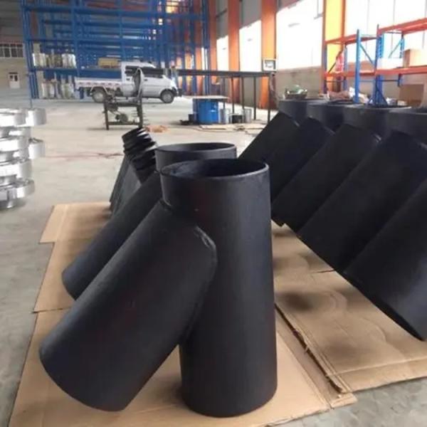 Cheap 6" Threaded Carbon Steel Tee for Industrial Piping Connection for sale