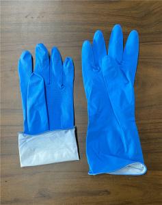 China M 70g Blue Color Tensile Kitchen Cleaning Gloves For Table on sale
