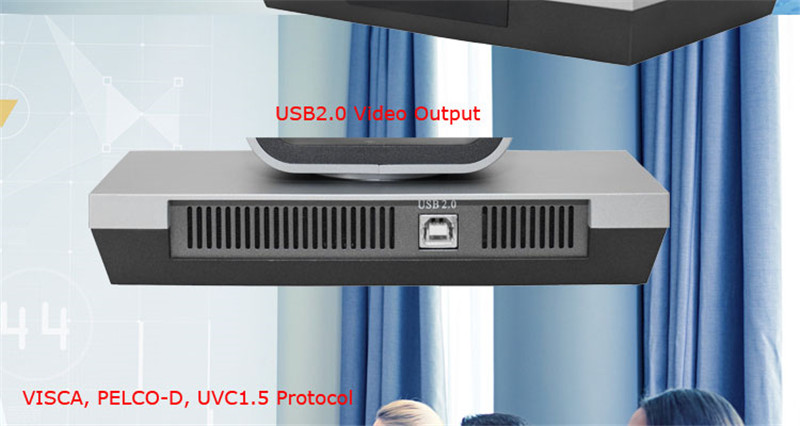 plug and play 10x or 3x zoom remote control video conference Live Streaming PTZ Camera