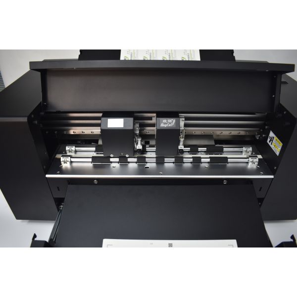 ZKSVD370DS Double Carriages A3/A4 Cutting Simultaneously/Separately Servo Motor Label Cutting Machine