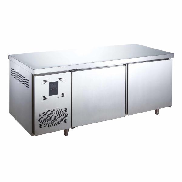 Automatic Defrost Chiller Stainless Steel Refrigerator Table for Pizza and Pastries at Hotel/Restaurant
