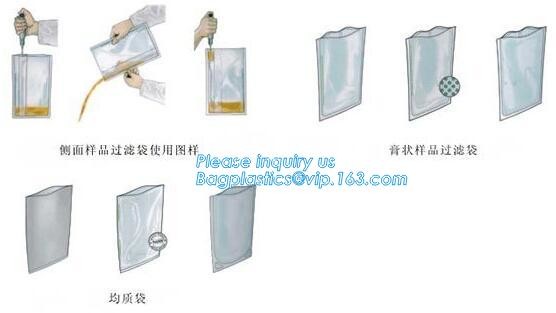 Sterile Sampling Bag, TWIRL'EM | Labplas, Sampling Bags, Regular Tabs, Sterile, Sterile Sampling Bag for Stomacher Lab