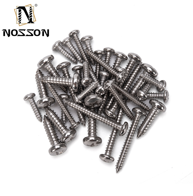 Metric Measurement System ZINC PLATED Stainless Steel 304 Self-Tapping Screws with Corrosion Resistance and Durable Design