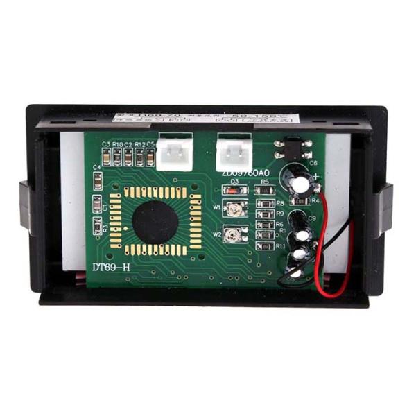 Digital Blue LCD Thermometer Temperature Panel Meter With Probe Sensor