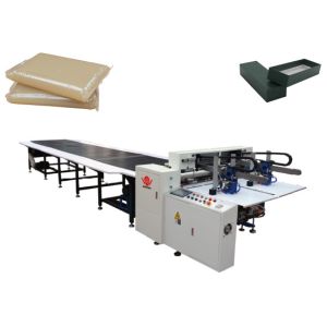Double Feeder Automatic Rigid Box Gluing Machine