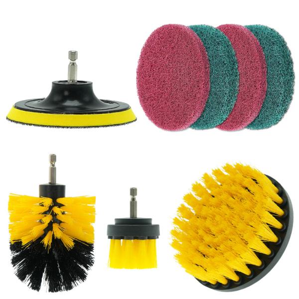 Carpet Cleaning Drill Brush Attachment Power Scrubber ODM