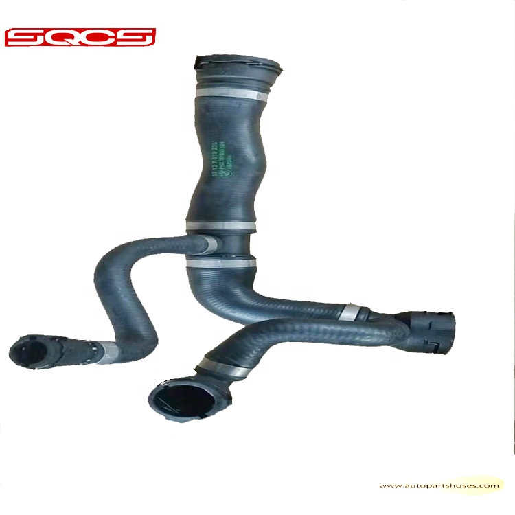 European Cars SQCS OE 17127519255 Upper Radiator Hose Water Pipe for BMW E60 E61 Auto Parts and Long-Lasting Performance