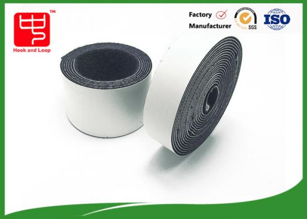 Cheap Black Hook And Loop Tape 1.5 Inch Double Sided for sale