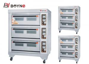 China 19.8kw Commercial Bakery Kitchen Equipment Six Tray Electric Baking Oven on sale
