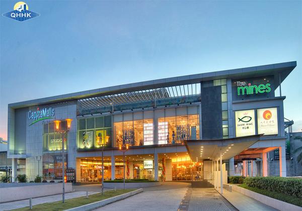 Q355 Prefabricated Commercial Building Steel Structure Glass Curtain Wall