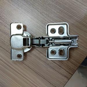 Quality Kitchen Cabinet Metal Door Hinges 40mm Cup Vertical Opening Polished wholesale