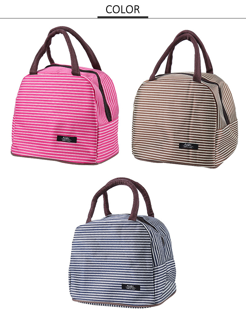 SGS Silk Printing Logo H30Cm Insulated Lunch Cooler Bags
