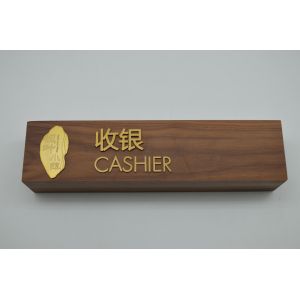 Stainless Steel Event Directional Signage 200*50mm For Wayfinding