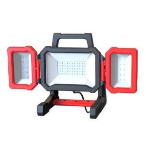 Quality 3000LM Folding Outdoor Working Light IP54 Portable Flood Light Rechargeable wholesale
